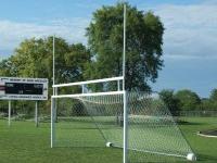 soccer goal and goalpost