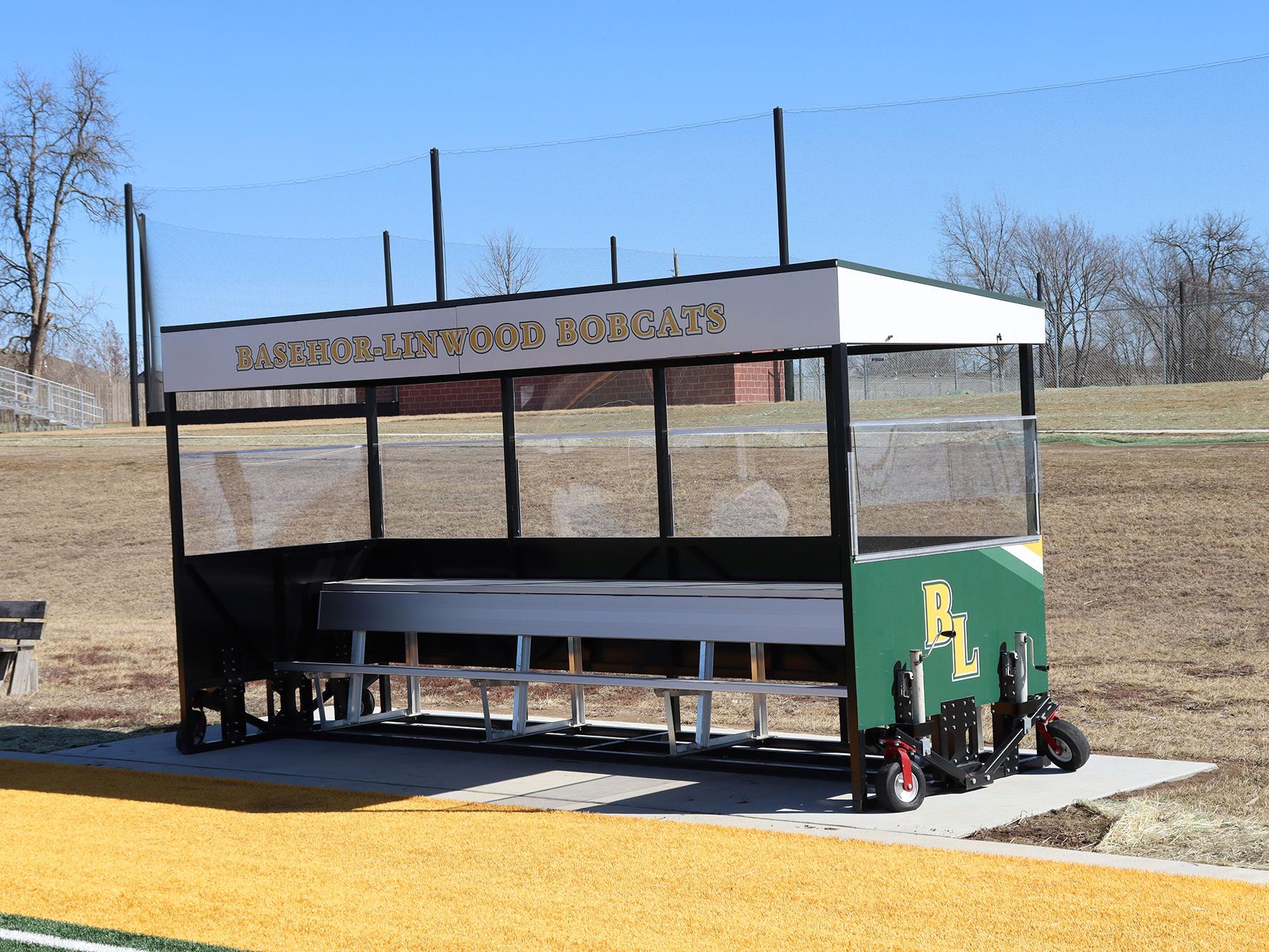 DEFENDER Portable Team Shelter Sports & Athletic Field Products